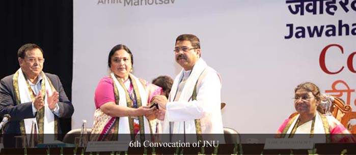 6th Convocation of JNU