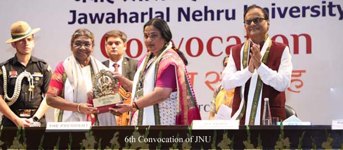 6th Convocation of JNU