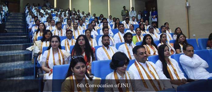 6th Convocation of JNU