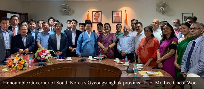 Honourable Governor of South Korea’s Gyeongsangbuk province, H.E. Mr. Lee Cheol Woo