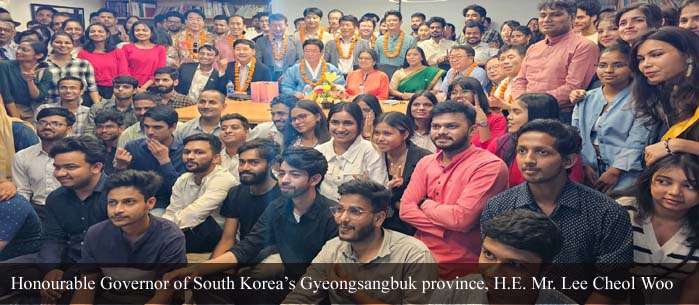 Honourable Governor of South Korea’s Gyeongsangbuk province, H.E. Mr. Lee Cheol Woo