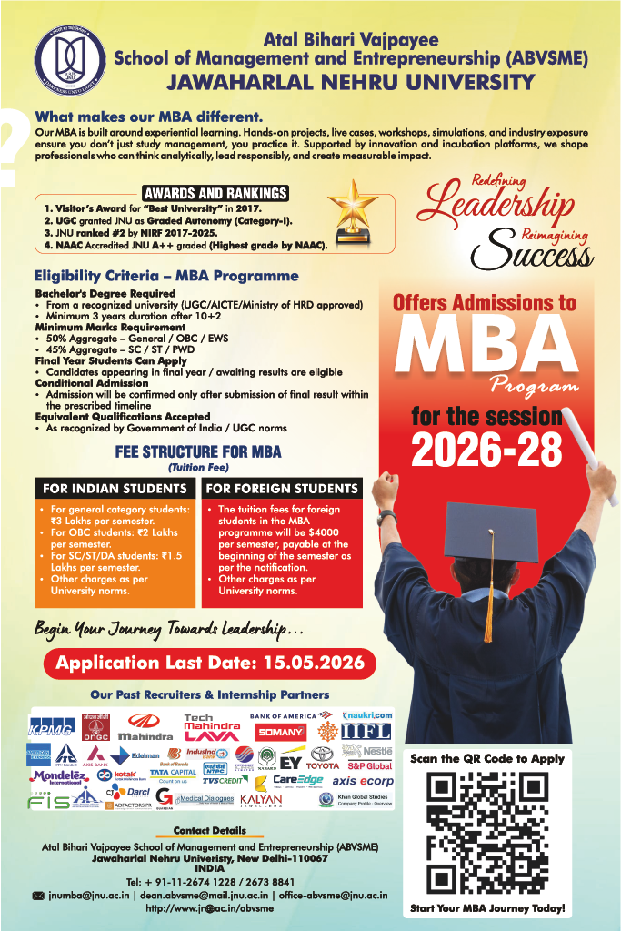 Admission Open (2026-28)