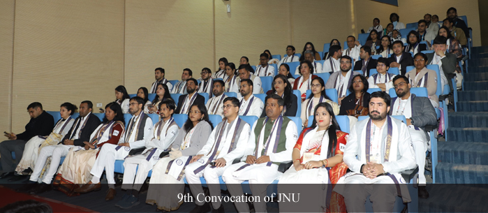 9th Convocation of JNU