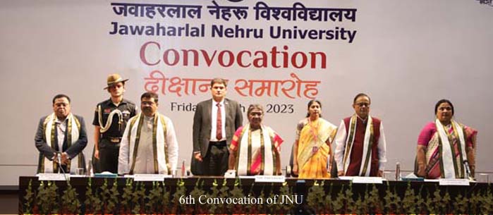 6th Convocation of JNU