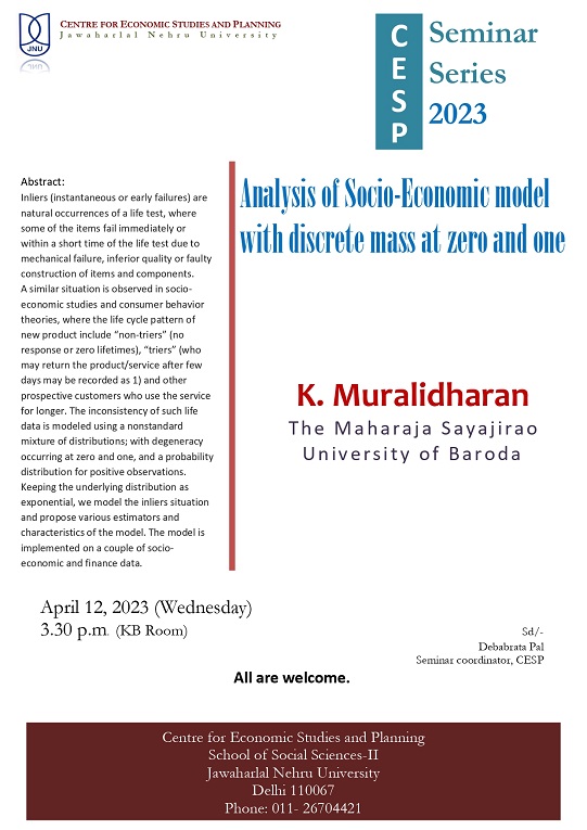 CESP Muralidharan 12 April 2023