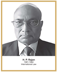 Prof H P Rajan